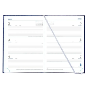 An image of the inside of the Colombia A5 Weekly Diary from Total Merchandise