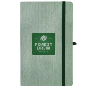 Personalisable A5 Ocean Waste Notebook branded with your logo from Total Merchandise