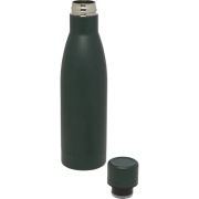 The lid off the 500ml Recycled Stainless Steel Insulated Water Bottle in Green Flash