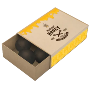 Logo Branded Seed Ball Matchboxes in Brown printed with your company logo from Total Merchandise