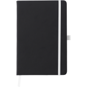 Custom Branded Soft Feel A5 Notebook in White customised with your logo from Total Merchandise