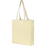 Customisable Aylesham Recycled Tote Bag in Natural branded with your logo from Total Merchandise