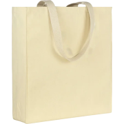 Personalisable Aylesham Recycled Tote Bag in Natural branded with your logo from Total Merchandise