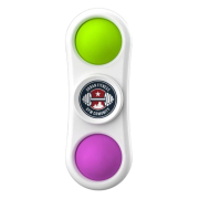 Image of the customised Pop It Fidget Double Spinner branded by Total Merchandise