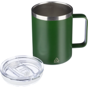 Promotional 300ml Stainless Steel Double Walled Travel Mug in Green from Total Merchandise