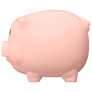 Recycled Plastic GRS Piggy Bank