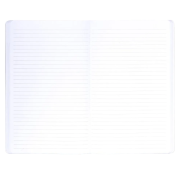An image of the inside lined pages in the Montana Notebook from Total Merchandise