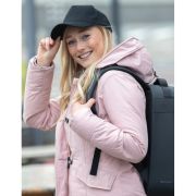 Lifestyle image of the Impact 5 Panel Recycled Cotton Cap with AWARE™ Tracer from Total Merchandise