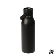 500ml Circular & Co Recycled Stainless Steel Water Bottles in Black