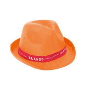 Promotional Trilby Style Hat with Printed Ribbon printed with your logo from Total Merchandise