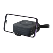 Logo Branded Urban Vitamin Saratoga 5-in-1 20W Universal Charger in Black from Total Merchandise