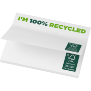 A7 Recycled Sticky Note in White