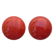 Promotional PVC Cricket Ball in Red branded with your company logo from Total Merchandise
