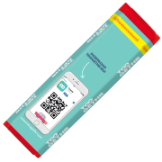 Custom Printed Tony's Chocolonely Small Chocolate Bar with a Company's Brand on the Wrapper