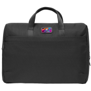 Personalisable Chili Lana Waste2Gear Computer Bag in Black branded with your company logo