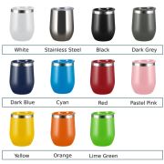Swatch for the colours available in the Mood® Reusable Coffee Cups