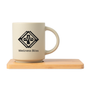Mug & Bamboo Board Set