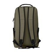 Customisable Waterproof Recycled Backpacks in Green printed with your logo from Total Merchandise
