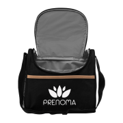 Customisable rPET Cooler Bags in Black printed with your logo from Total Merchandise