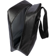 Personalisable Branded Cooler Lunch Bag in Black printed with your logo from Total Merchandise