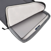 Promotional Shield Plus rPET Laptop Bag in Black customised with your logo from Total Merchandise