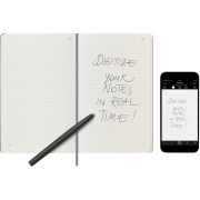 Custom Branded Large Ruled Moleskine Smart Notebook in Blue from Total Merchandise
