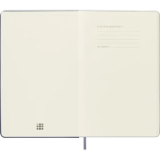 Logo Branded Large Ruled Moleskine Smart Notebook in Blue from Total Merchandise