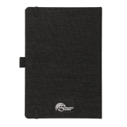 The back of the A5 Vero Recycled Notebooks from Total Merchandise