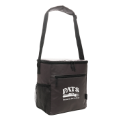 Personalisable rPET Executive Cooler Bag in Dark Grey printed with your logo from Total Merchandise