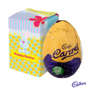 Customisable Dinky Cadbury's Caramel Egg Box printed with your logo from Total Merchandise