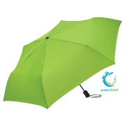 Promotional FARE Automatic Telescopic Umbrella in Lime branded with your logo from Total Merchandise