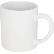 Personalisable Pixi 210ml Mini Ceramic Full Colour Mug in White from Total Merchandise