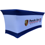 Customisable Super Fitted Tablecloth branded with your logo from Total Merchandise