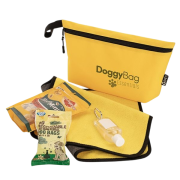 Logo Branded Deluxe Dog Walking Kit in Yellow with a design from Total Merchandise