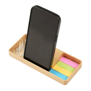 Customisable Bamboo Wireless Charger in Natural branded with your logo from Total Merchandise