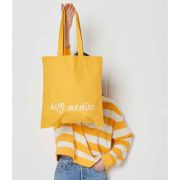 Lifestyle image of the Coloured Brand Lab Organic Cotton Long Handle Shopper from Total Merchandise