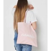 Lifestyle image of the Coloured Brand Lab Organic Cotton Long Handle Shopper from Total Merchandise