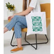 Lifestyle image of White Brand Lab Organic Cotton Long Handle Shopper from Total Merchandise