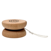 Branded Classic Wooden Yoyo with a design from Total Merchandise