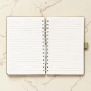A5 Recycled Milk Carton Spiral Notebook