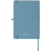 The back of the A5 Recycled Milk Carton Hardback Notebook from Total Merchandise