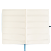 Inside of the A5 Recycled Milk Carton Hardback Notebook from Total Merchandise