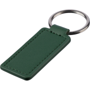Custom Branded Apple Leather Keyholder in Green customised with your logo from Total Merchandise