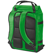 The back of 21L rPET Wellington Backpacks from Total Merchandise