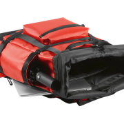 Close up of the 21L rPET Wellington Backpacks from Total Merchandise