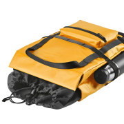 Close up of the 21L rPET Wellington Backpacks from Total Merchandise