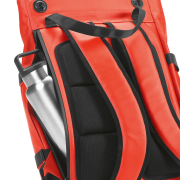 Close up of the 21L rPET Wellington Backpacks from Total Merchandise