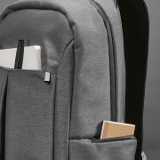 Custom Branded 15.6" Recycled Laptop Backpack printed with your logo from Total Merchandise