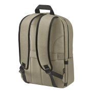 Customisable 15.6" Recycled Laptop Backpack in Camel printed with your logo from Total Merchandise