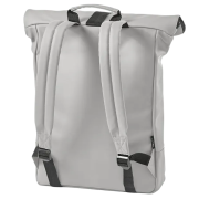 The back of the Milan 24L Recycled Backpack with a design from Total Merchandise